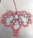 Challenge Accepted - Reader Submission for Weekly Challenge #12 - Tatted by Marie McCurry in Star tatting thread size 80.